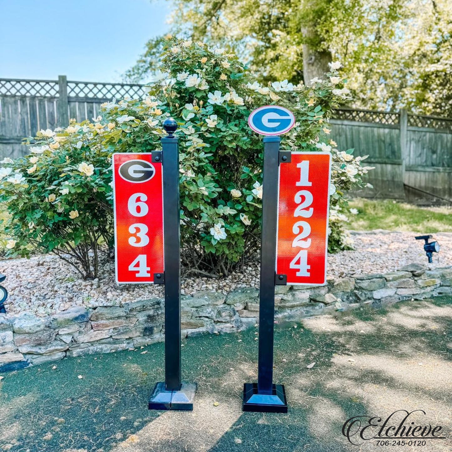 Georgia Address Marker Sign