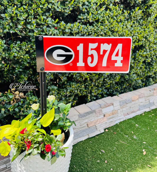 Regular Georgia Address Sign